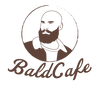 Bald Cafe Portrait logo